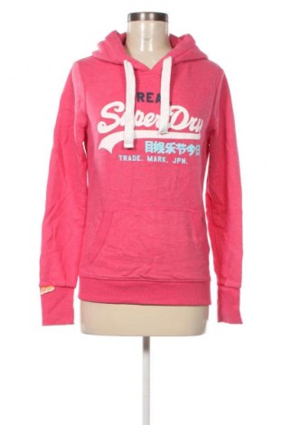 Γυναικείο φούτερ Superdry, Μέγεθος S, Χρώμα Ρόζ , Τιμή 30,99 €