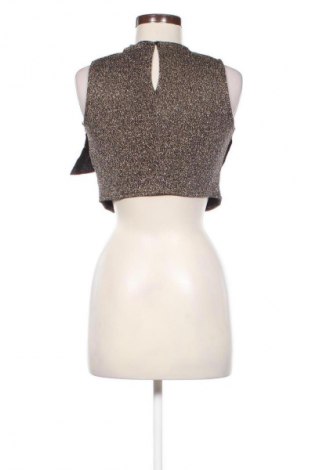 Damski top Bershka, Rozmiar S, Kolor Złocisty, Cena 67,41 zł