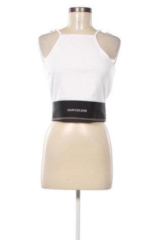 Damentop Calvin Klein Jeans, Größe M, Farbe Weiß, Preis € 75,99