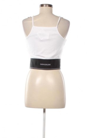 Damentop Calvin Klein Jeans, Größe M, Farbe Weiß, Preis € 75,99