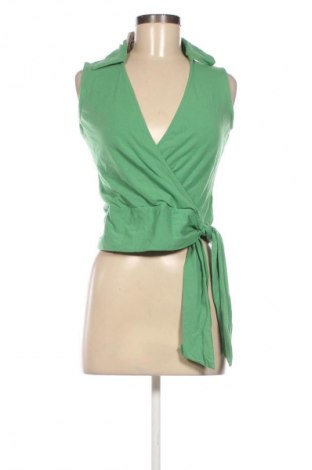 Top de femei H&M, Mărime S, Culoare Verde, Preț 76,32 Lei