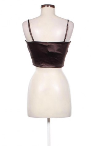 Top de femei H&M Divided, Mărime M, Culoare Maro, Preț 76,32 Lei