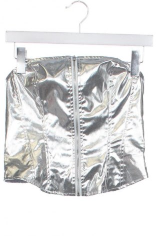 Damentop H&M Divided, Größe S, Farbe Silber, Preis 23,59 €