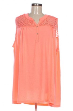 Damski top Janina, Rozmiar 4XL, Kolor Pomarańczowy, Cena 65,99 zł