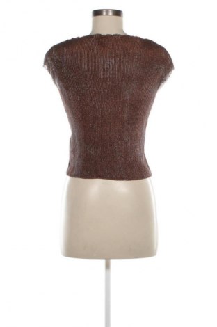 Дамски топ Massimo Dutti, Размер M, Цвят Кафяв, Цена 50,99 лв.