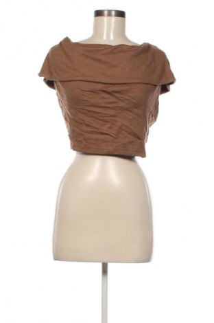 Γυναικείο τοπ Unbranded, Μέγεθος M, Χρώμα Καφέ, Τιμή 18,99 €