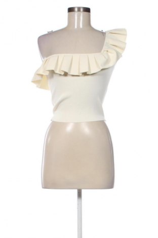 Top de femei Zara, Mărime S, Culoare Ecru, Preț 47,37 Lei