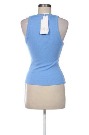 Top de femei Zara, Mărime M, Culoare Albastru, Preț 105,26 Lei