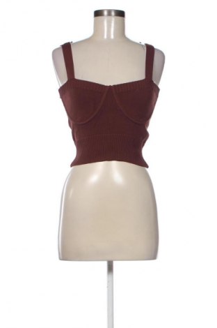 Γυναικείο τοπ Zara, Μέγεθος L, Χρώμα Καφέ, Τιμή 21,62 €