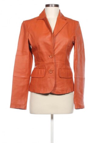 Damen Lederjacke Amisu, Größe S, Farbe Orange, Preis 66,99 €
