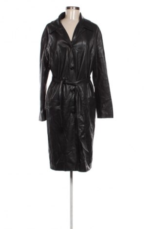 Damen Lederjacke Bershka, Größe L, Farbe Schwarz, Preis 40,99 €