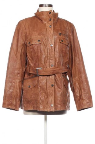 Damen Lederjacke Boho Style, Größe XL, Farbe Braun, Preis 66,99 €