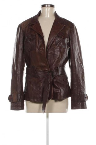 Damen Lederjacke C&A, Größe M, Farbe Braun, Preis 66,99 €