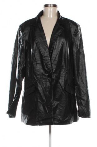 Damen Lederjacke City Chic, Größe L, Farbe Schwarz, Preis 64,99 €