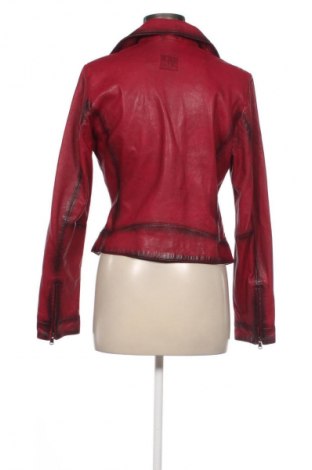 Damen Lederjacke Freaky Nation, Größe M, Farbe Rot, Preis € 187,04