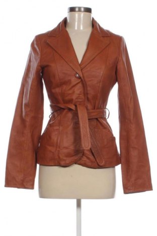 Damen Lederjacke H&M, Größe S, Farbe Braun, Preis € 67,99
