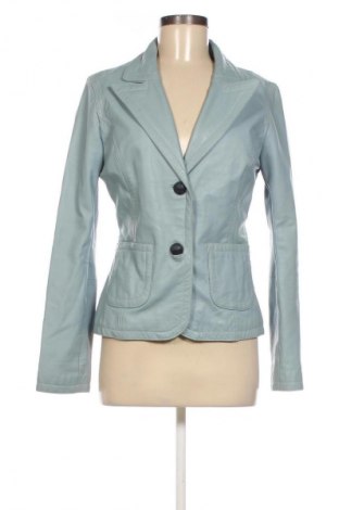 Damen Lederjacke Kenvelo, Größe M, Farbe Blau, Preis 61,38 €