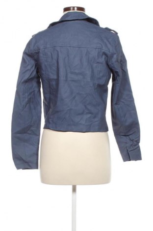Geacă de piele pentru femei Lauren Conrad, Mărime S, Culoare Albastru, Preț 484,99 Lei