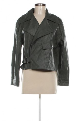 Geacă de piele pentru femei NEW COLLECTION, Mărime M, Culoare Verde, Preț 214,99 Lei