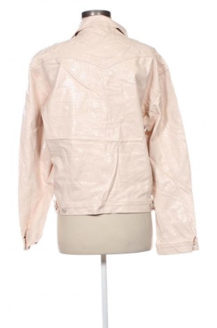 Dámska kožená bunda  Princess Polly, Veľkosť L, Farba Kremová, Cena  36,95 €