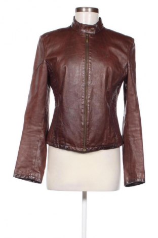 Damen Lederjacke Rockeds, Größe L, Farbe Braun, Preis 126,34 €