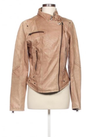 Damen Lederjacke Tom Tailor, Größe L, Farbe Beige, Preis 89,99 €