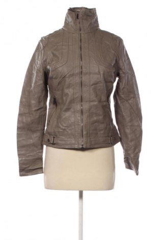Damen Lederjacke U, Größe M, Farbe Grau, Preis 40,99 €