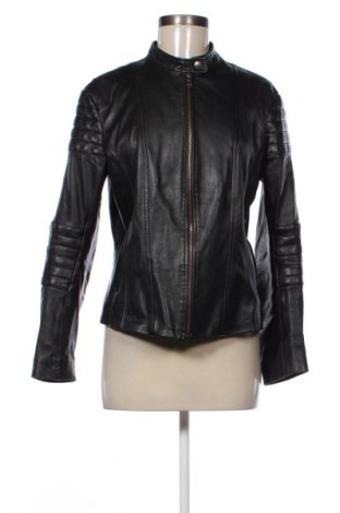 Geacă de piele pentru femei Unbranded, Mărime M, Culoare Negru, Preț 255,26 Lei
