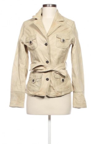 Damen Lederjacke Unbranded, Größe L, Farbe Grau, Preis 66,99 €