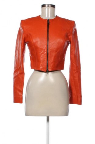Damen Lederjacke Unbranded, Größe S, Farbe Orange, Preis € 49,57
