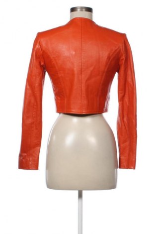 Damen Lederjacke Unbranded, Größe S, Farbe Orange, Preis € 49,57