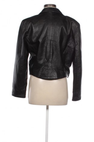 Geacă de piele pentru femei Unbranded, Mărime M, Culoare Negru, Preț 257,24 Lei