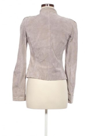 Damen Lederjacke VILA, Größe S, Farbe Grau, Preis 61,99 €