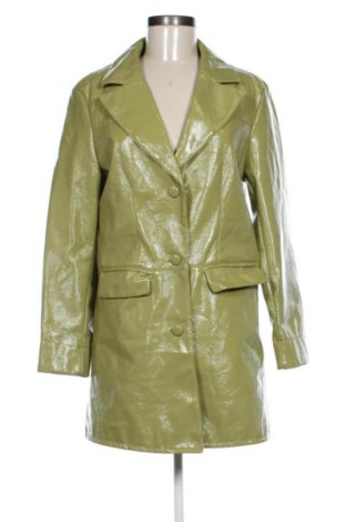 Dámsky kabát  Bershka, Veľkosť S, Farba Zelená, Cena  33,95 €
