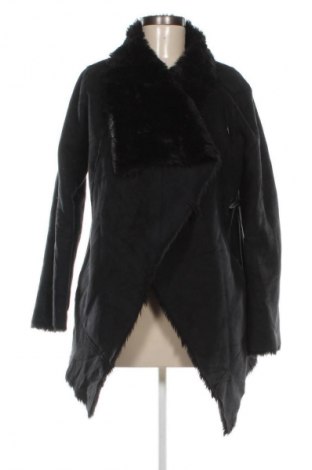 Palton de femei Pull&Bear, Mărime M, Culoare Negru, Preț 190,99 Lei