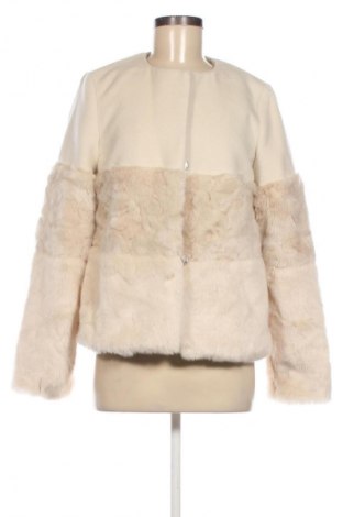 Damenmantel Stradivarius, Größe M, Farbe Ecru, Preis 45,09 €