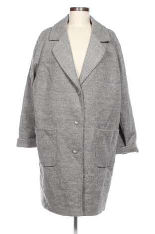 Damenmantel Ulla Popken, Größe L, Farbe Grau, Preis € 61,99