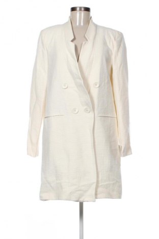 Damenmantel Zara, Größe L, Farbe Ecru, Preis 63,00 €