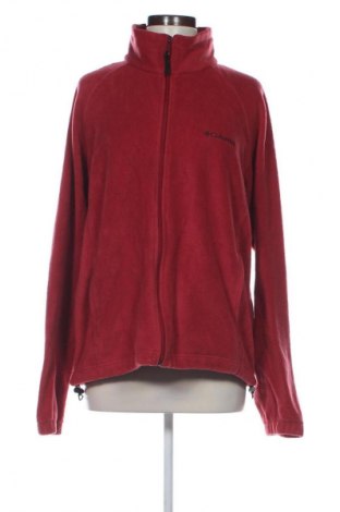 Damen Fleecejacke Columbia, Größe XL, Farbe Rot, Preis 51,99 €
