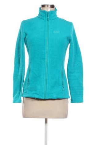 Γυναικείο μπουφάν fleece Jack Wolfskin, Μέγεθος XS, Χρώμα Μπλέ, Τιμή 47,99 €