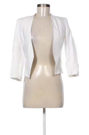 Sacou de femei H&M, Mărime XS, Culoare Alb, Preț 126,32 Lei