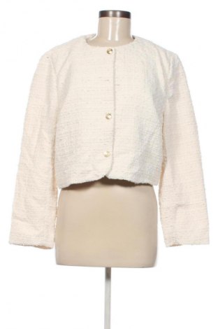 Damen Blazer H&M Divided, Größe L, Farbe Ecru, Preis € 53,99