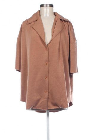 Damen Blazer Unbranded, Größe 4XL, Farbe Braun, Preis 39,39 €