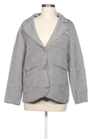 Damen Blazer Unbranded, Größe L, Farbe Grau, Preis 33,99 €