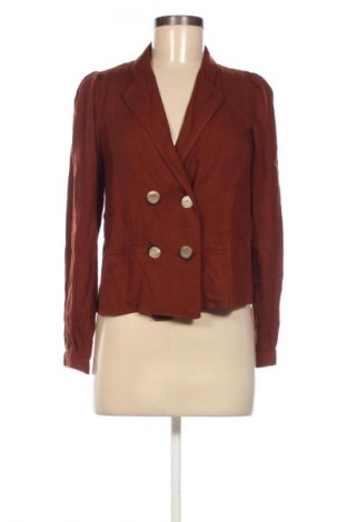Дамско сако Zara Trafaluc, Размер XS, Цвят Кафяв, Цена 48,00 лв.
