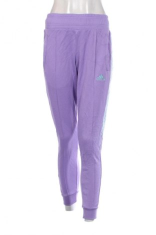 Damen Sporthose Adidas, Größe S, Farbe Lila, Preis 28,99 €