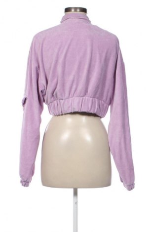 Bluză trening de femei Bershka, Mărime L, Culoare Roz, Preț 102,63 Lei