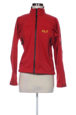Bluză trening de femei Jack Wolfskin, Mărime S, Culoare Roșu, Preț 165,99 Lei