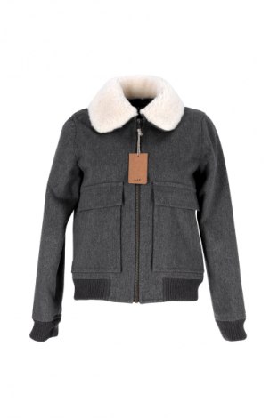 Dámska bunda  A.P.C., Veľkosť XS, Farba Sivá, Cena  284,95 €