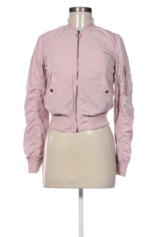 Γυναικείο μπουφάν Bershka, Μέγεθος XS, Χρώμα Ρόζ , Τιμή 24,49 €